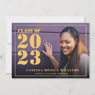 Classe de Faire-part photo 2022