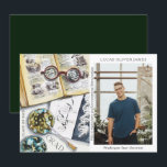 Classe de fin d'études de 2022 Sciences De l'envir<br><div class="desc">Classe de graduation de 2022 Science De l'environnement Médicale Foresterie Agriculture Grad Photo Faire-part présente une aquarelle d'un milieu de travail biologiste qui comprend des lunettes, des livres, des boîtes de Pétri de laboratoire, des microbes, une pipette, des virus et plus encore. Le texte "Grad", votre qualification, votre nom, l'année...</div>