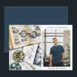 Classe de fin d'études de 2022 Sciences De l'envir<br><div class="desc">Classe de graduation de 2022 Science De l'environnement Médicale Foresterie Agriculture Grad Photo Faire-part présente une aquarelle d'un milieu de travail biologiste qui comprend des lunettes, des livres, des boîtes de Pétri de laboratoire, des microbes, une pipette, des virus et plus encore. Le texte "Grad", votre qualification, votre nom, l'année...</div>