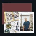 Classe de fin d'études de 2022 Sciences De l'envir<br><div class="desc">Classe de graduation de 2022 Science De l'environnement Médicale Foresterie Agriculture Grad Photo Faire-part présente une aquarelle d'un milieu de travail biologiste qui comprend des lunettes, des livres, des boîtes de Pétri de laboratoire, des microbes, une pipette, des virus et plus encore. Le texte "Grad", votre qualification, votre nom, l'année...</div>