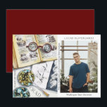 Classe de fin d'études de 2022 Sciences De l'envir<br><div class="desc">Classe de graduation de 2022 Science De l'environnement Médicale Foresterie Agriculture Grad Photo Faire-part présente une aquarelle d'un milieu de travail biologiste qui comprend des lunettes, des livres, des boîtes de Pétri de laboratoire, des microbes, une pipette, des virus et plus encore. Le texte "Grad", votre qualification, votre nom, l'année...</div>