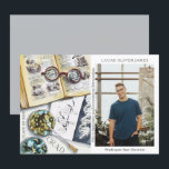 Classe de fin d'études de 2022 Sciences De l'envir<br><div class="desc">Classe de graduation de 2022 Science De l'environnement Médicale Foresterie Agriculture Grad Photo Faire-part présente une aquarelle d'un milieu de travail biologiste qui comprend des lunettes, des livres, des boîtes de Pétri de laboratoire, des microbes, une pipette, des virus et plus encore. Le texte "Grad", votre qualification, votre nom, l'année...</div>