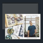Classe de fin d'études de 2022 Sciences De l'envir<br><div class="desc">Classe de graduation de 2022 Science De l'environnement Médicale Foresterie Agriculture Grad Photo Faire-part présente une aquarelle d'un milieu de travail biologiste qui comprend des lunettes, des livres, des boîtes de Pétri de laboratoire, des microbes, une pipette, des virus et plus encore. Le texte "Grad", votre qualification, votre nom, l'année...</div>