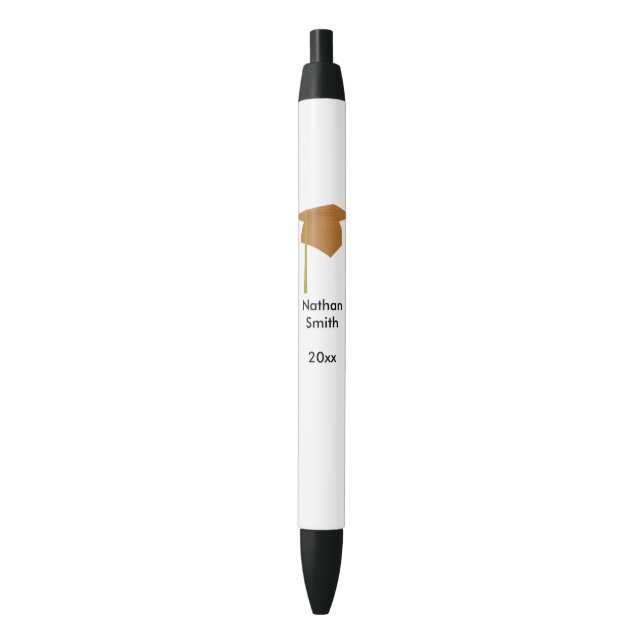 Classe de graduation personnalisée des stylos Gold (devant Vertical)