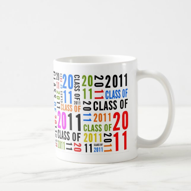 Classe de la tasse 2011 multicolore (Droite)