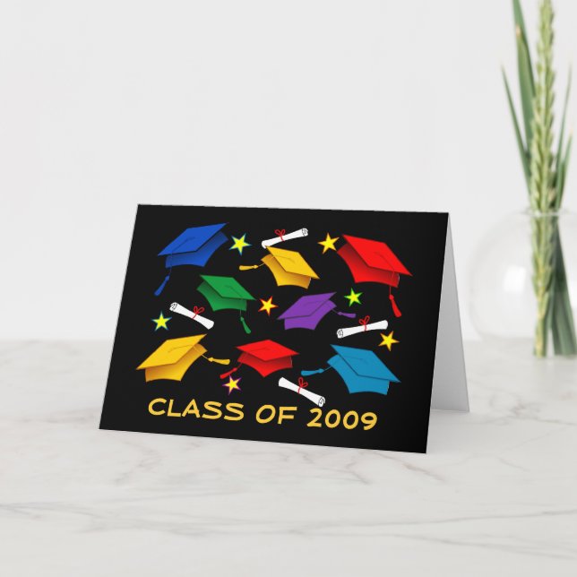 Classe de l'obtention du diplôme 2009 - carte de (Devant)