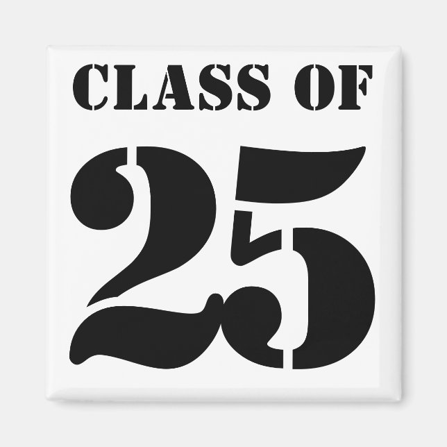 Classe de Magnets de fin d'études 2025vGraduation (Devant)