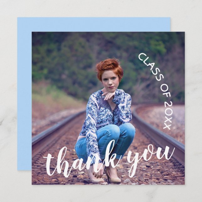 Classe de Merci de graduation photo 2023 (Devant / Derrière)