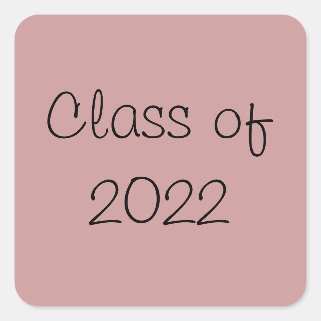 Classe de sticker carré 2022 (Devant)