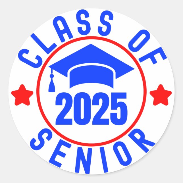 Classe De Sticker Senior 2025 (Devant)