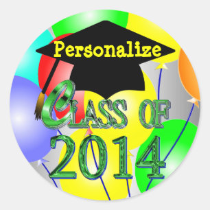 Classe De Stickers Ballons Colorés 2014