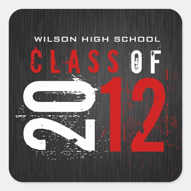 Classe de Stickers Graduation 2012 (Devant)