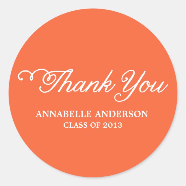 Classe de Stickers Merci 2013 (Devant)