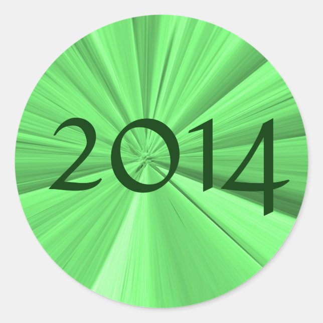 Classe de Stickers Rond 2014 par Janz (Devant)