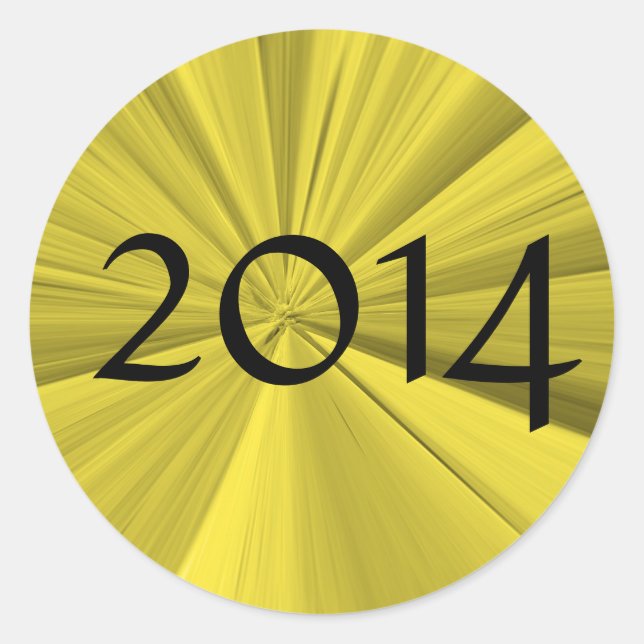 Classe de Stickers Rond 2014 par Janz (Devant)