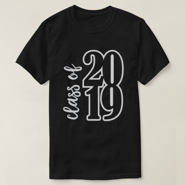 Classe De T-shirt 2019 (Design devant)