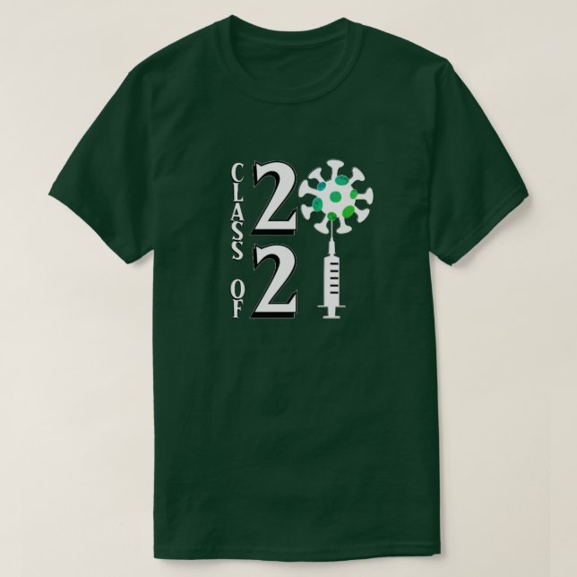 Classe De T-Shirt 2021 (Design devant)