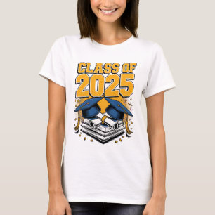 Classe de T-shirt 2025 Graduation - Année Supérieu