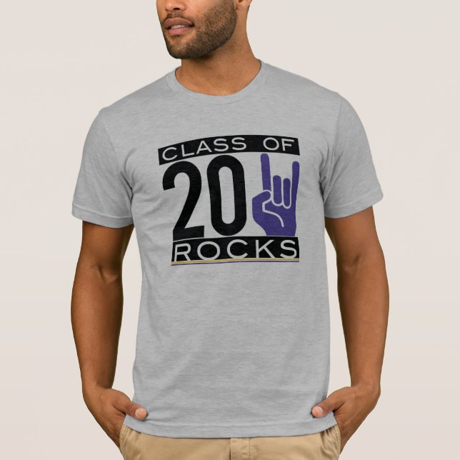 Classe de T-shirt de 2011 roches (Devant)