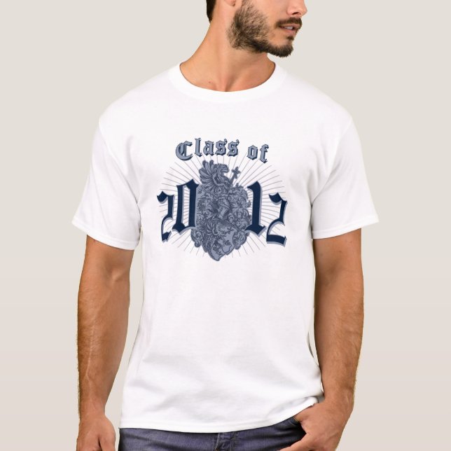 Classe de T-shirt léger de 2012 crêtes (Devant)