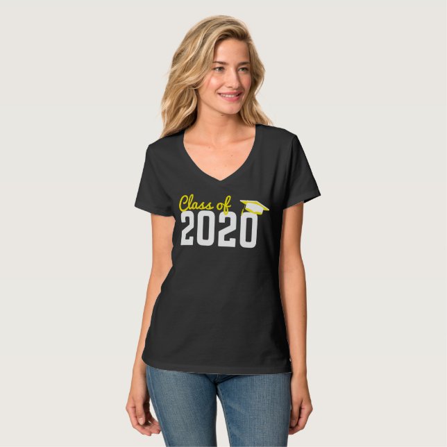 Classe de t-shirt Senior 2020 (Devant entier)