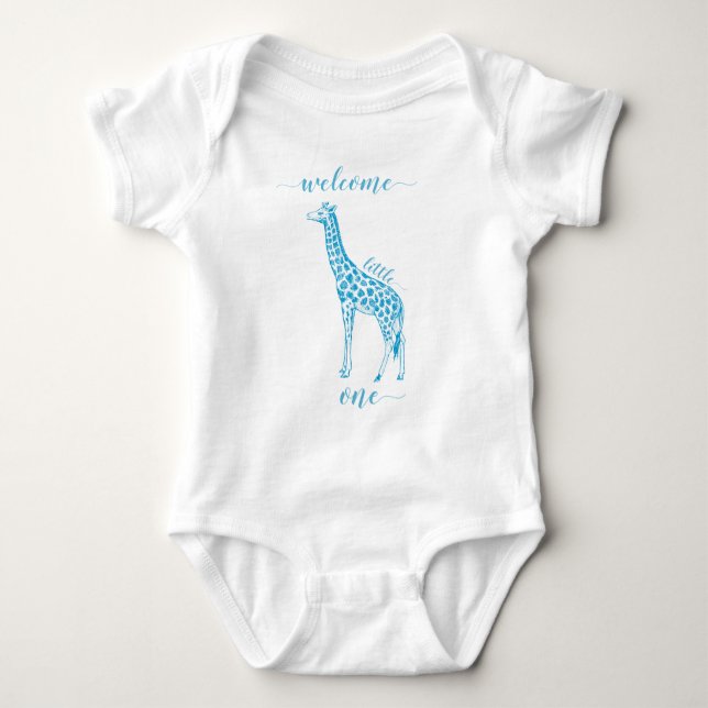 Classe de T-shirts Whimsical Giraffe Butterfly (Devant)