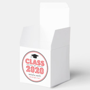 Classe Des Ballotins De Diplôme De 2020 (Rouge)