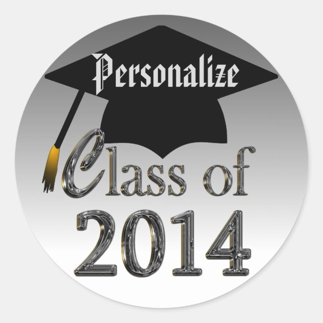 Classe Des Stickers Graduation 2014 (Devant)
