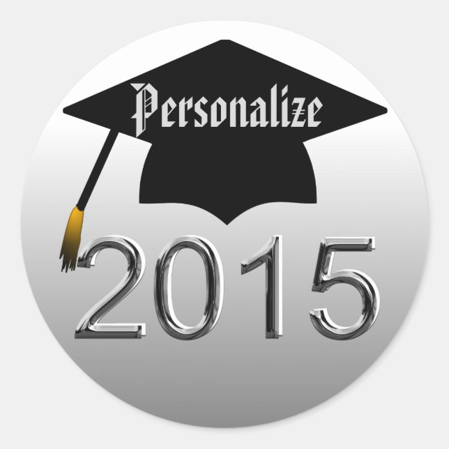 Classe Des Stickers Graduation 2015 (Devant)