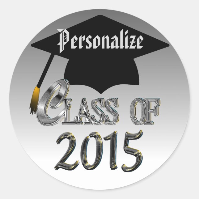 Classe Des Stickers Graduation 2015 (Devant)