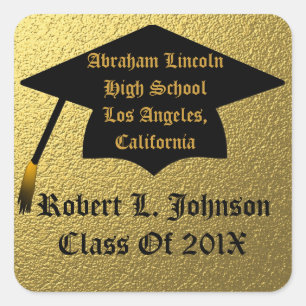 Classe D'Or Classy De Stickers De Graduation 20XX