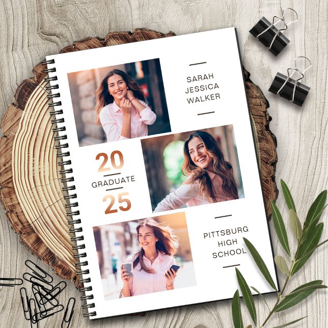 Classe du Carnet de fin d'études secondaires 2025 (Créateur téléchargé)