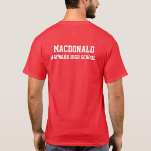 Classe du lycée 20XX - T-shirt personnalisé