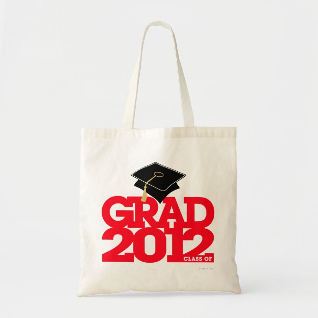 Classe du sac 2012 de rouge d'obtention du diplôme (Devant)