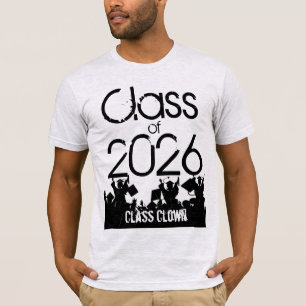Classe et classe Clown Graduation T-shirt