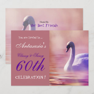 CLASSE ET IMPRÉVUE À 60 ANS INVITATION