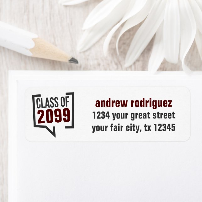 Classe Maroon Année Discours Étiquette (En situation)