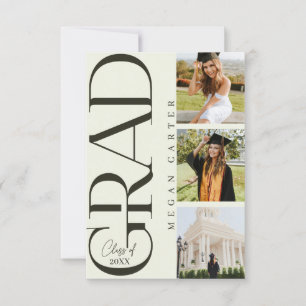 Classe moderne de 2025 Faire-part de diplôme