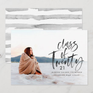 classe moderne de la typographie faire-part diplôm