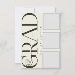 Classe moderne personnalisée de 2025 - Carte de Gr