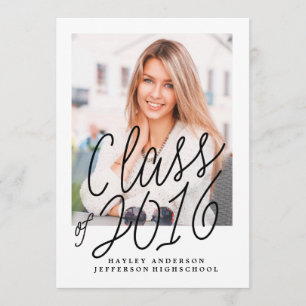 CLASSE PHOTO DE DIPLÔME 2016 Invitation