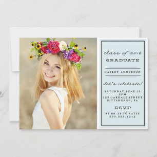 CLASSE PHOTO DE DIPLÔME 2016 Invitation