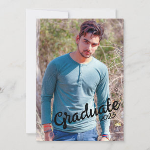 Classe photo de la carte de fin d'études 2023