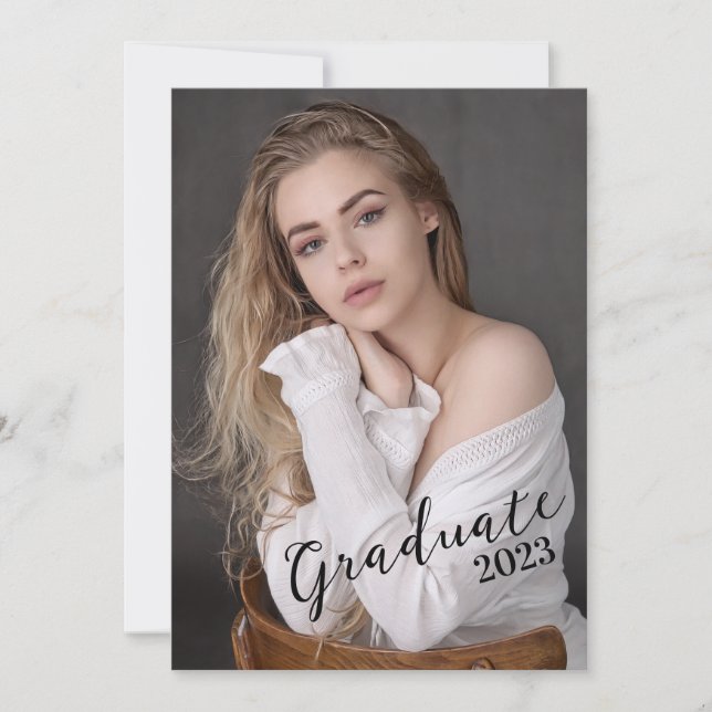 Classe photo de la carte de fin d'études 2023 (Devant)