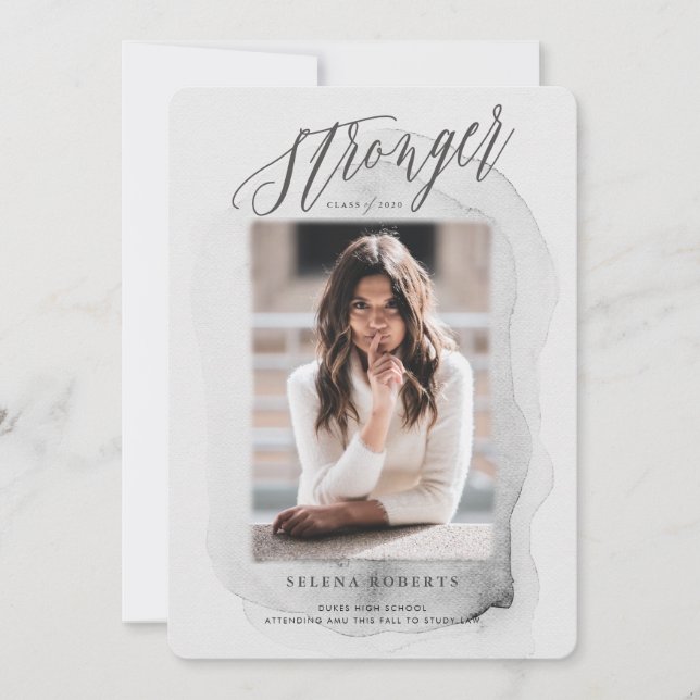Classe plus forte de 2020 Faire-part d'études supé (Devant)