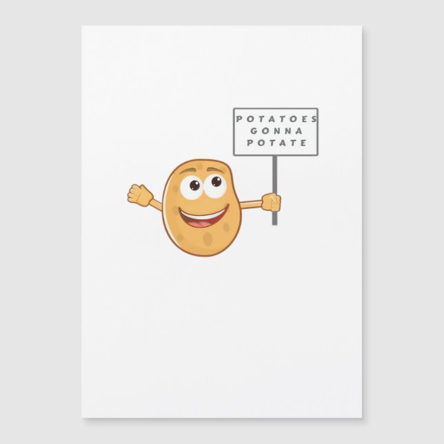 Classe Pommes de terre - Potate (Pun de pommes de  (Devant)