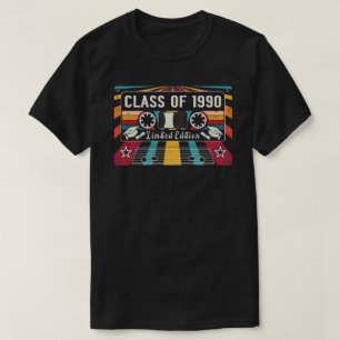 Classe rétro de T-shirt 1990