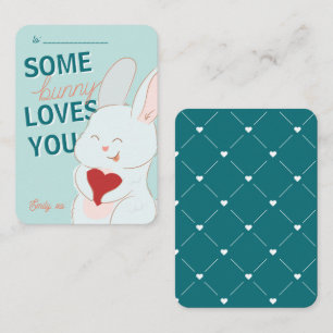 Classe Saint Valentin Bunny aime ta carte