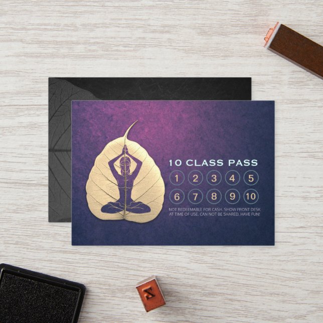 Classe Yoga Pass Fidélité Rendez-vous Bodhi Leaf C (Devant/Arrière en situation)