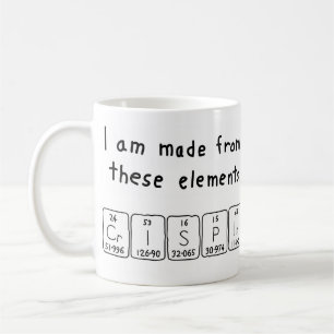 Classer la tasse de nom de table périodique